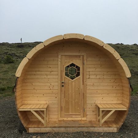 Framtid Camping Lodging Barrels Djupivogur Exterior photo