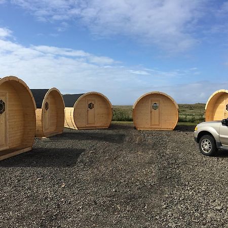 Framtid Camping Lodging Barrels Djupivogur Exterior photo