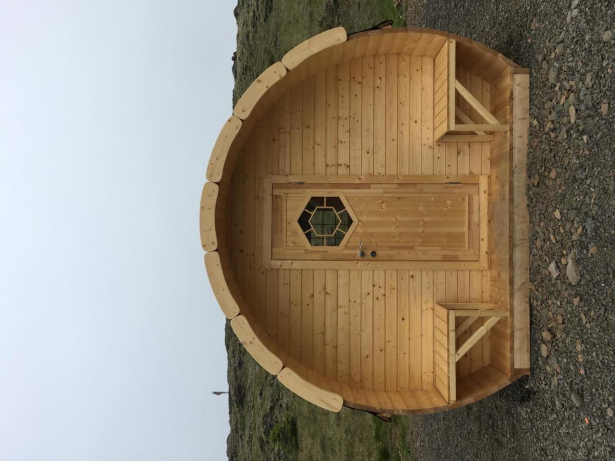 Framtid Camping Lodging Barrels Djupivogur Exterior photo